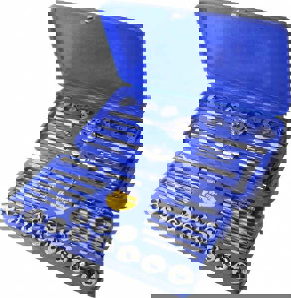 Tap & Die Set: #4-40 to 1/2-20 Taps, #4-40 to 1/2-20 Dies, NPT, UNC & UNF